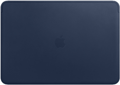 Кожаный чехол для MacBook Pro 15 дюймов, тёмно-синий цвет