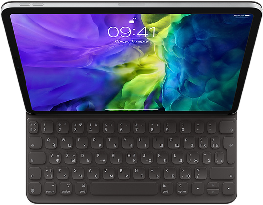 Клавиатура Smart Keyboard Folio для iPad Pro 11 дюймов (2‑го поколения), русская раскладка